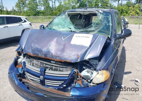 2005 Dodge Grand Caravan из США, поврежденный, VIN 2D4GP44L05R428799